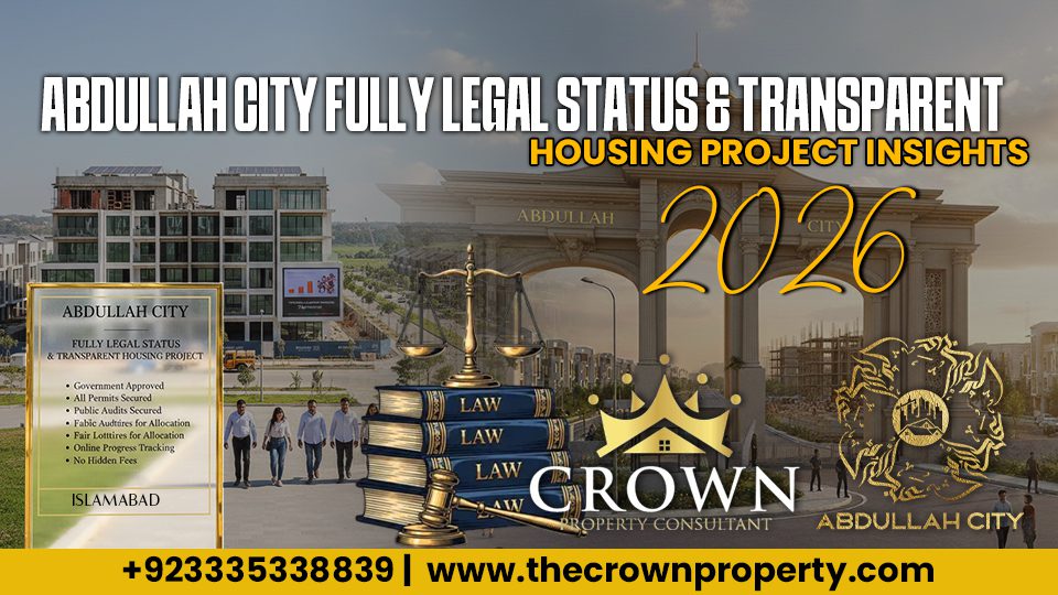 Abdullah City Legal Status & Transparent Housing Project Insights 2026